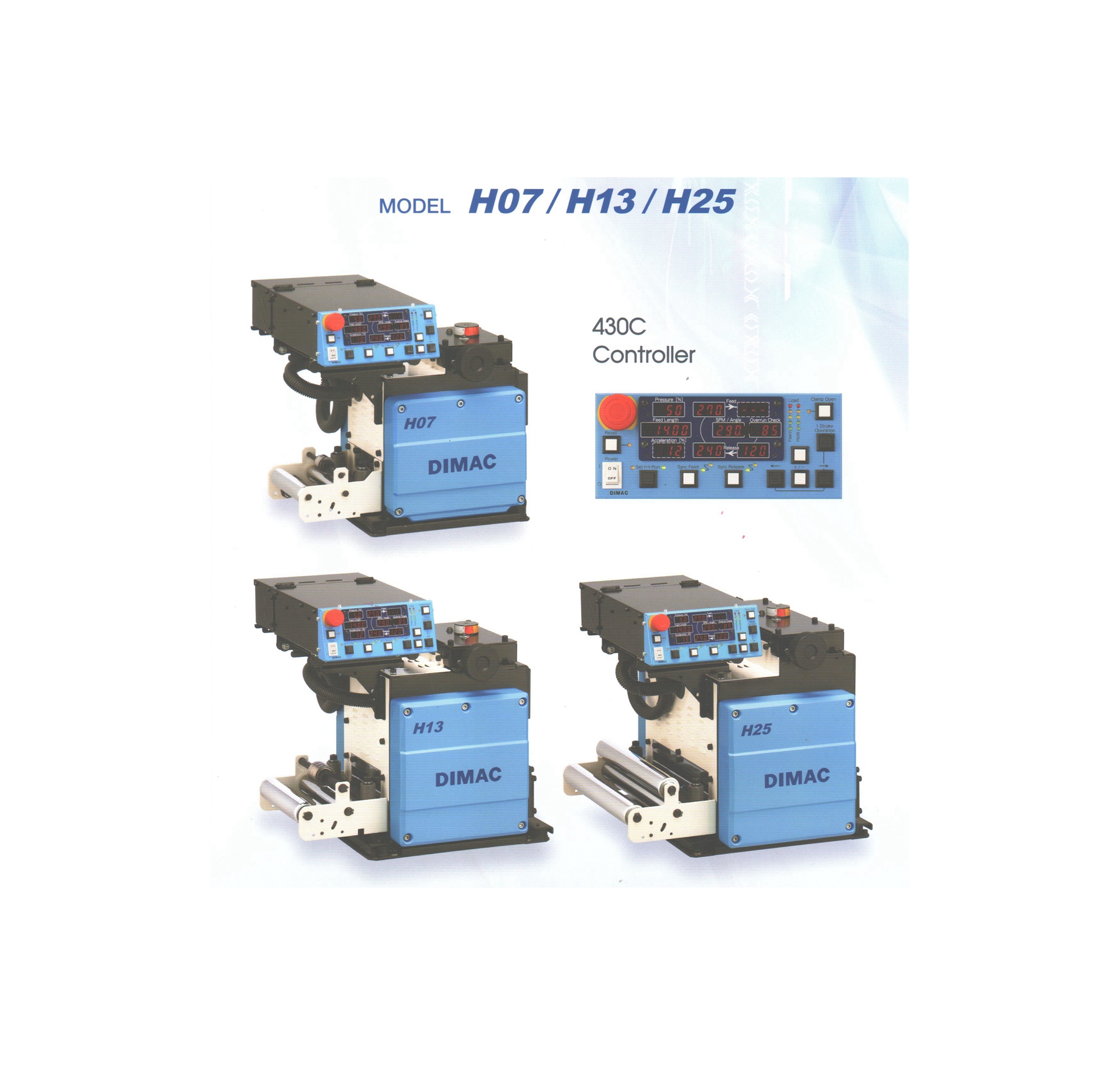 DIMAC H系列高速伺服滾輪送料機(jī)